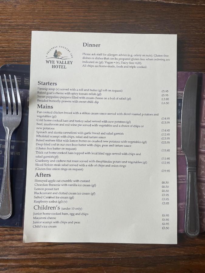 Wye Valley Hotel تينتيرن المظهر الخارجي الصورة